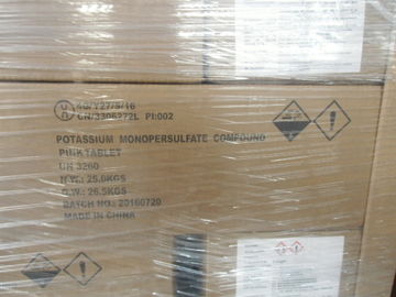 সাদা স্ফটিক পাউডার পটাসিয়াম Monopersulfate যৌগ পরিষ্কারের প্রয়োজনের জন্য
